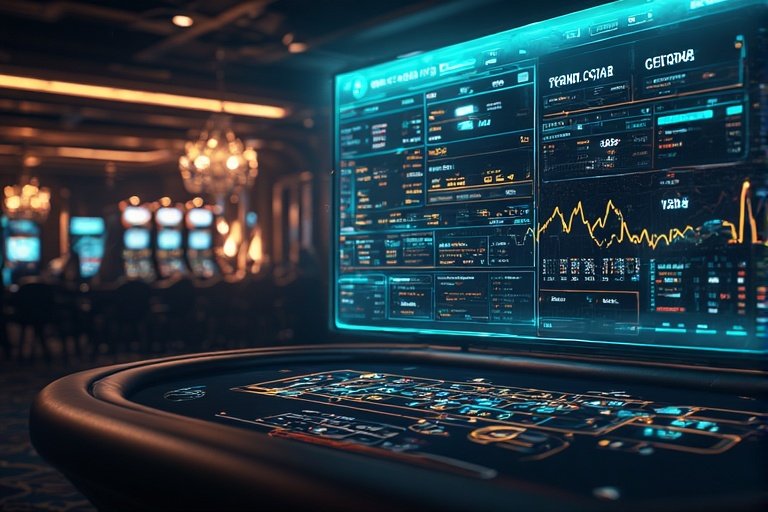 Live baccarat betting environment with a fast USDT crypto transaction visualized as real-time data flow